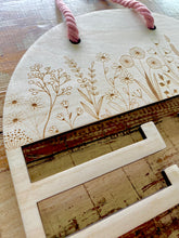 Load image into Gallery viewer, Boho Wildflower Bow and Headband Holder