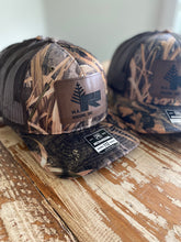 Load image into Gallery viewer, Custom Adult Unisex Leather Patch Richardson 112 Trucker Hat