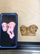 Load image into Gallery viewer, 5x7 Laser Engraved Wood Photo