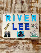 Load image into Gallery viewer, Double Name Puzzle With Additonal Pieces