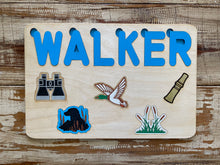 Load image into Gallery viewer, Single Name Puzzle With Additonal Pieces
