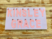 Load image into Gallery viewer, Double Name Puzzle