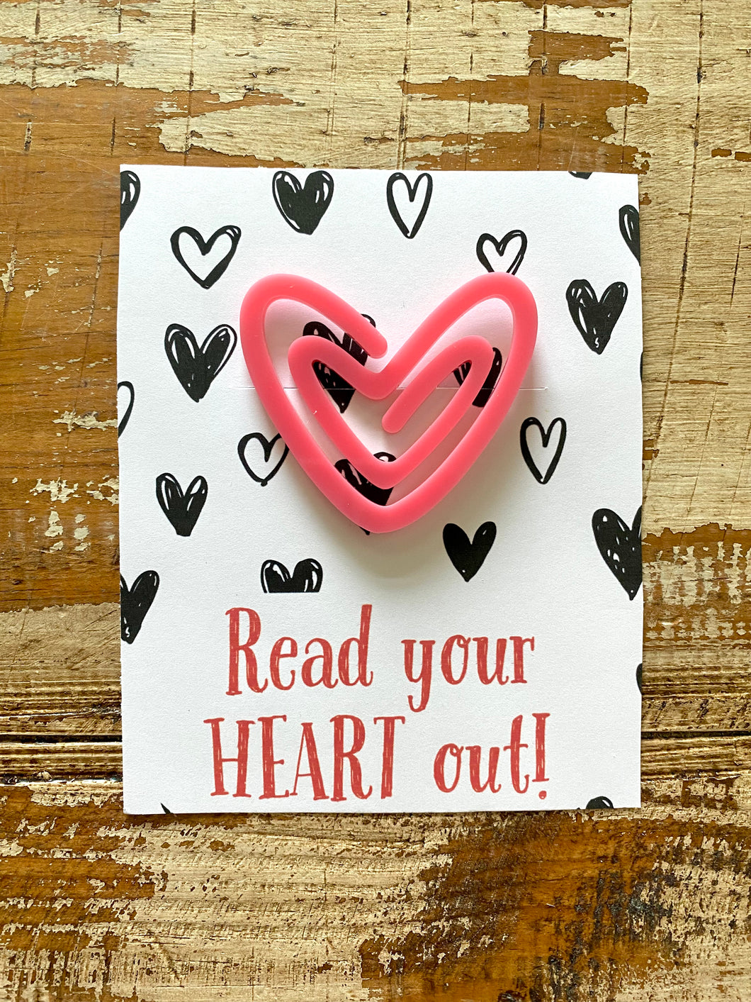 Kids Heart Bookmark