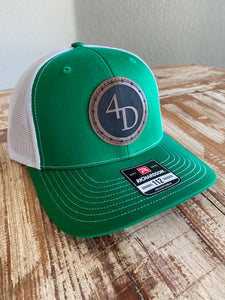 Custom Adult Unisex Leather Patch Richardson 112 Trucker Hat