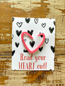 Kids Heart Bookmark