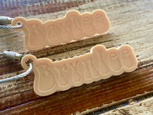 Load image into Gallery viewer, Engraved Acrylic Single Name Keychain or Tag
