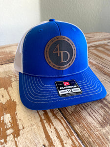 Custom Adult Unisex Leather Patch Richardson 112 Trucker Hat