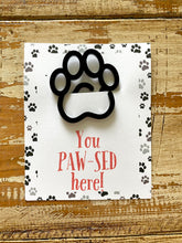 Load image into Gallery viewer, Kids Pawprint Bookmark
