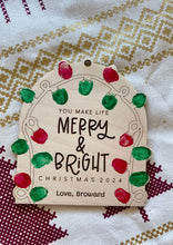 Load image into Gallery viewer, Merry and Bright DIY Ornament
