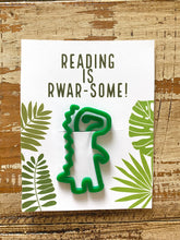 Load image into Gallery viewer, Kids Dinosaur Bookmark
