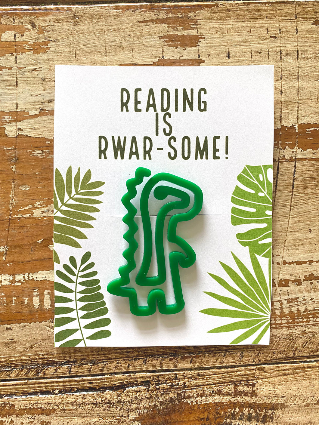 Kids Dinosaur Bookmark