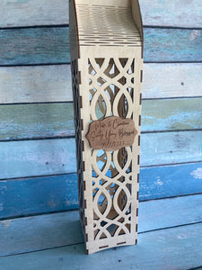 Wooden Personalized Wine Gift Box