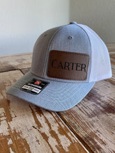 Load image into Gallery viewer, Richardson Youth 112 Heather Grey and White Trucker Hat
