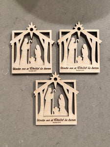 Nativity Scene Ornament