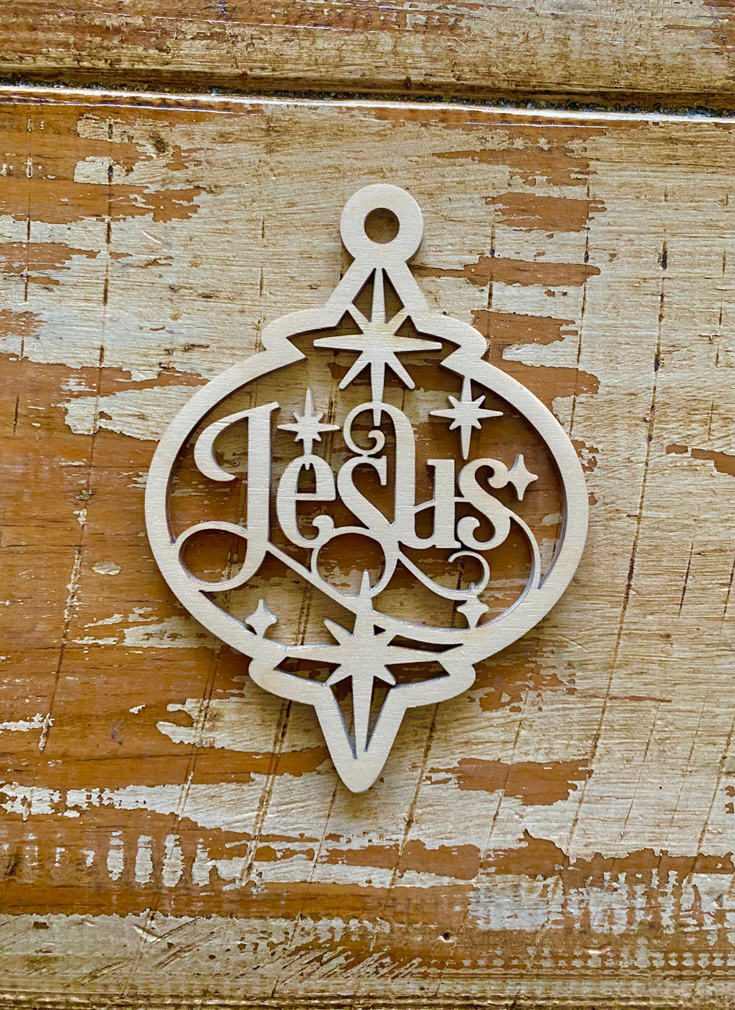 Jesus Christmas Ornament