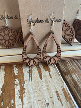 Load image into Gallery viewer, Layla Drop Sapele Earrings
