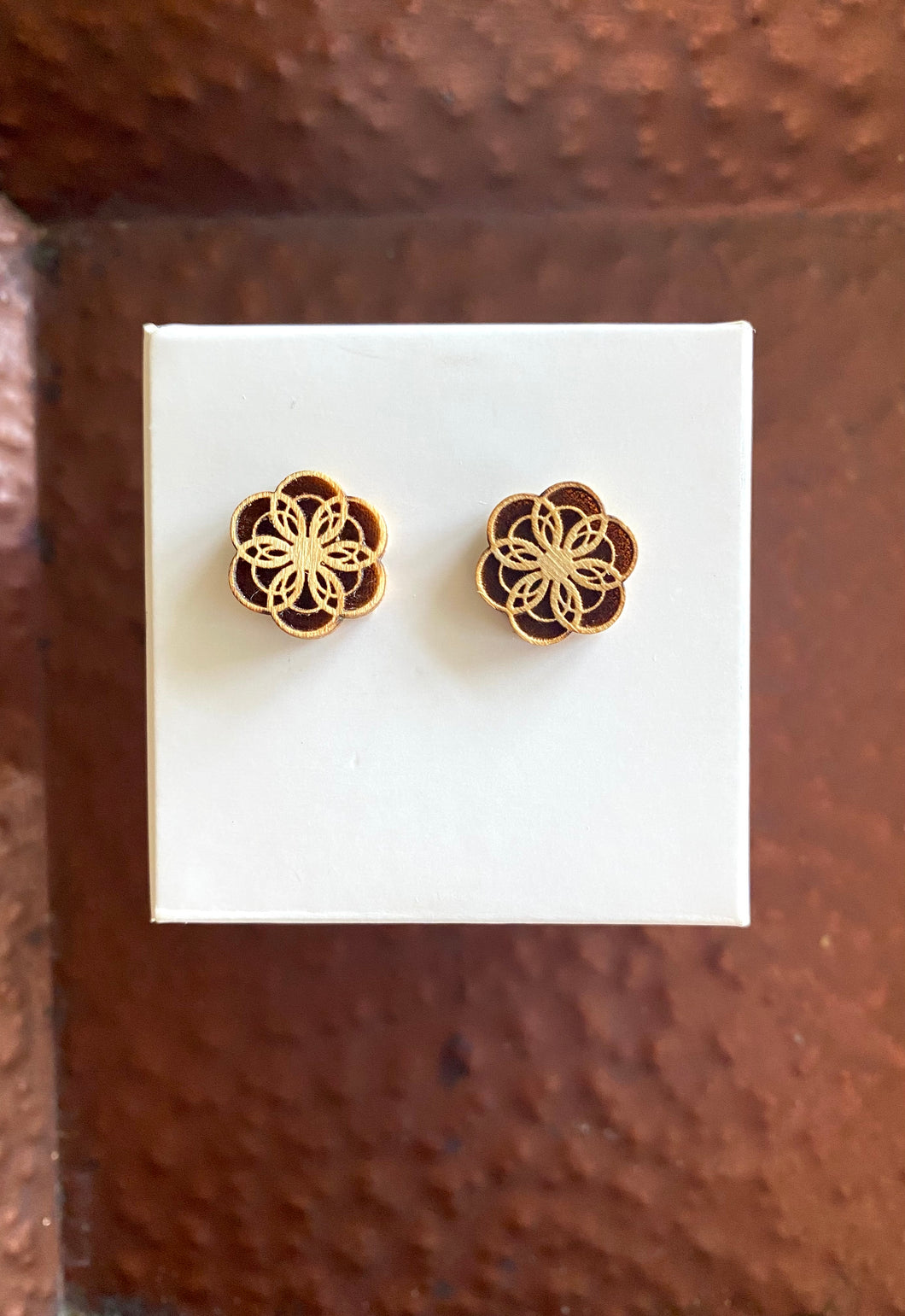 Flower Mandala Stud