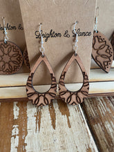 Load image into Gallery viewer, Layla Drop Sapele Earrings
