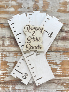 Custom Name Children's Growth Chart